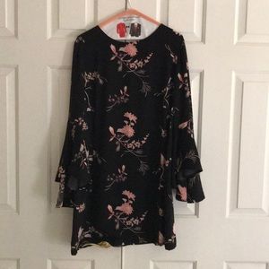Floral print dress